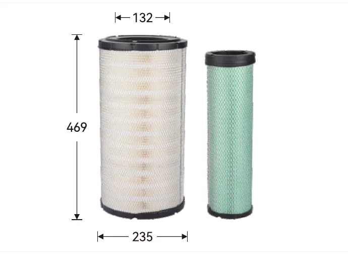 GA0175 Air filter Height (mm) 469, Outer diameter (mm) 235