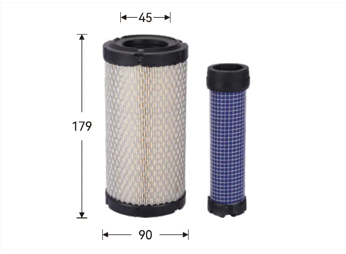 GA4834 Air filter Top / inner diameter (mm) 454, Height (mm) 179, Outer diameter (mm) 90