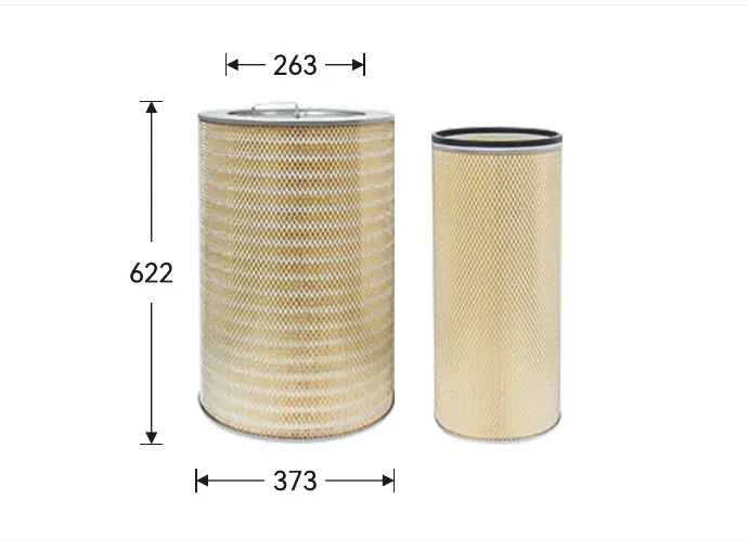 GA6272 Air filter Top / inner diameter (mm) 263, Height (mm) 622