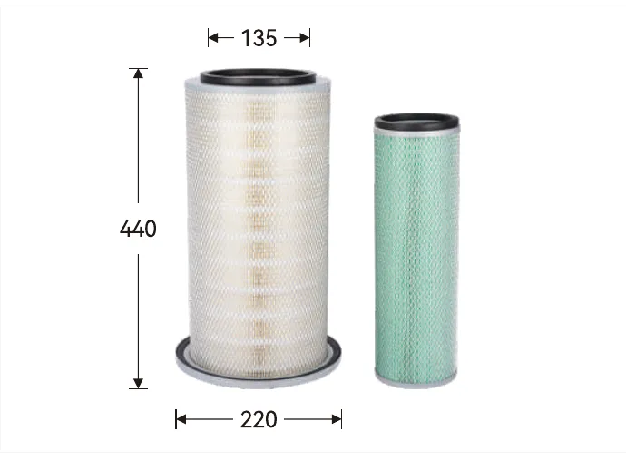 GA6820 Air filter Top / inner diameter (mm) 135