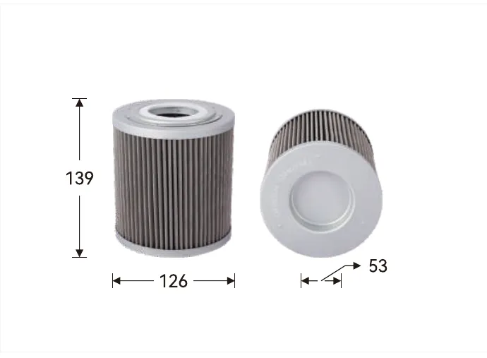 GH02M1 Hydraulic filter Height (mm) 139