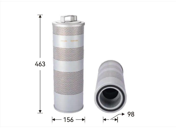 GH058N Hydraulic filter Height (mm) 463, Outer diameter (mm) 156