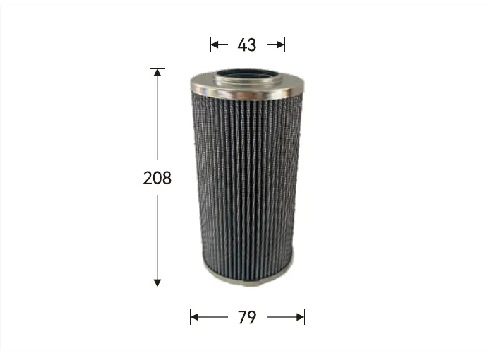 GH2975 Hydraulic filter Top / inner diameter (mm) 434, Outer diameter (mm) 79