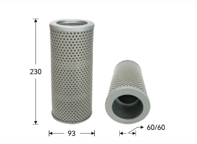 GH3710 Hydraulic filter Height (mm) 230, Outer diameter (mm) 93