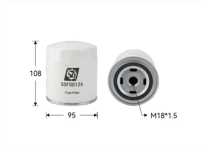 GSF00012A Filtro de combustible Altura (mm) 108