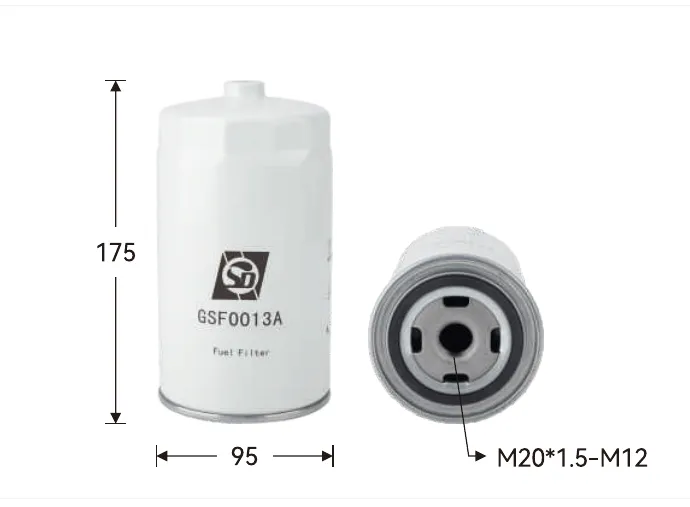 GSF00013A Fuel filter Height (mm) 175