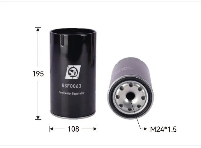 GSF00063 Fuel filter Height (mm) 195, Outer diameter (mm) 108