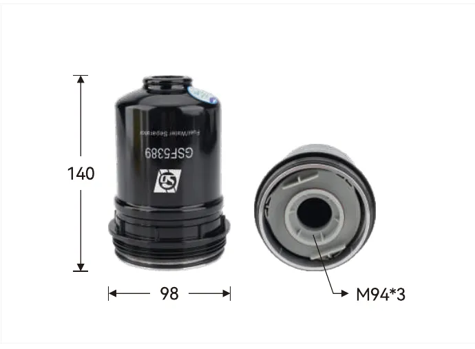 GSF5389 Filtro de combustible Altura (mm) 140, Diámetro exterior (mm) 98