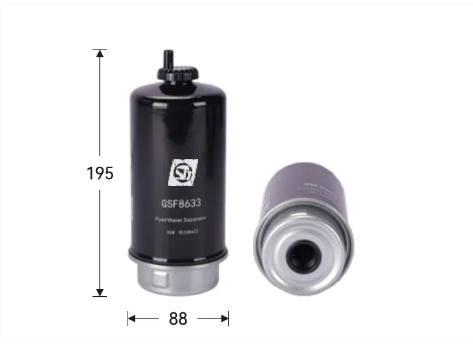 GSF8633 Fuel filter Height (mm) 195, Outer diameter (mm) 88
