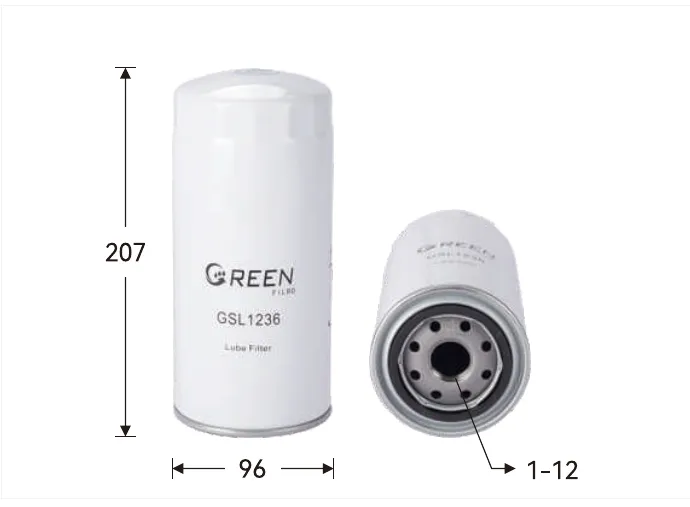 GSL1236 Filtro de aceite