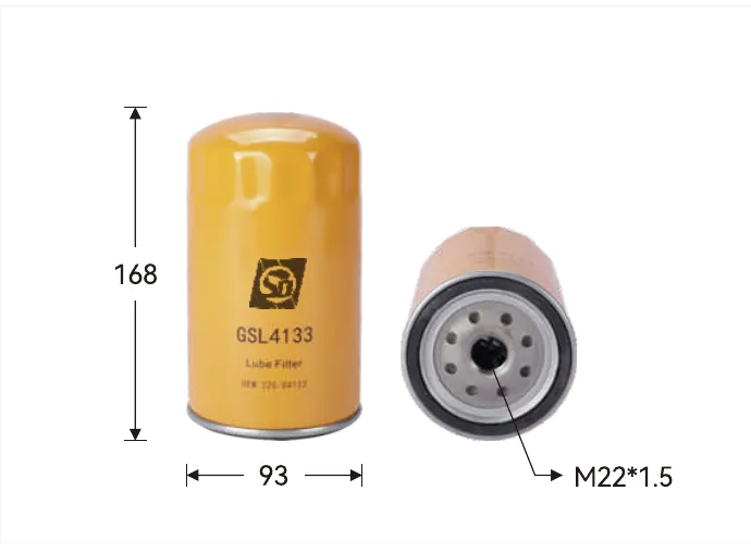 GSL4133 Oil filter Height (mm) 168, Outer diameter (mm) 93