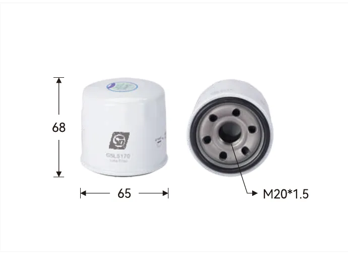 GSL5170 Oil filter Height (mm) 68