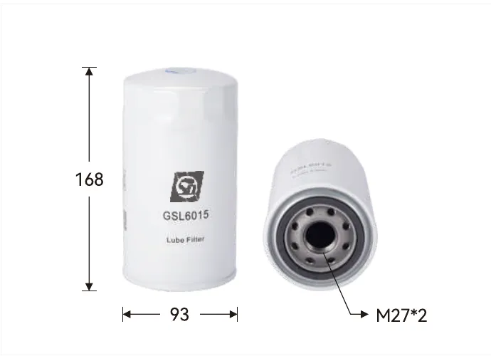 GSL6015 Oil filter Height (mm) 168, Outer diameter (mm) 93