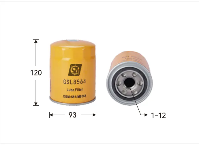 GSL8564 Filtro de aceite